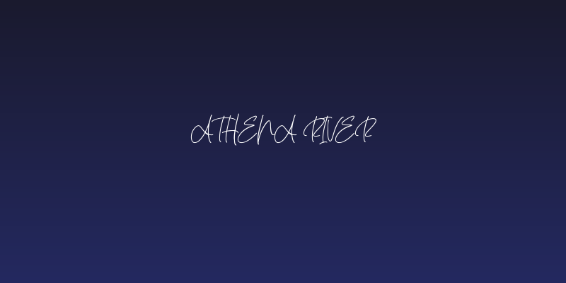 Athena River Social Header