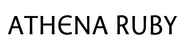 Athena Ruby Font