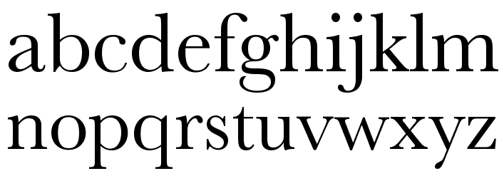 Athena Unicode Шрифта строчной