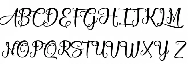 Athena of theOcean フォント その他の文字