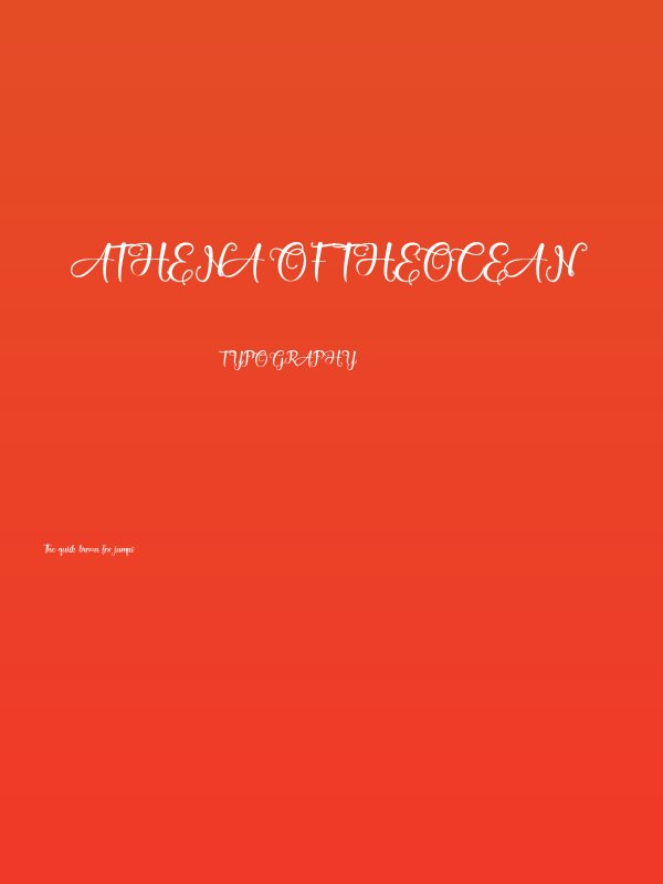 Athena of theOcean Poster