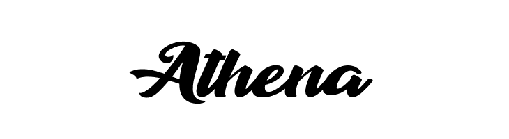 Athena  Fuentes Gratis Descargar