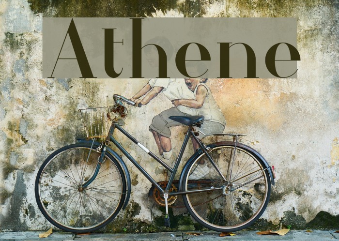 Athene フォント examples