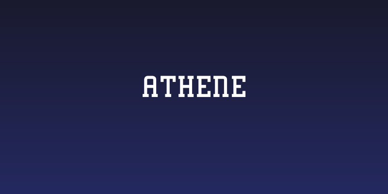 Athene Social Header