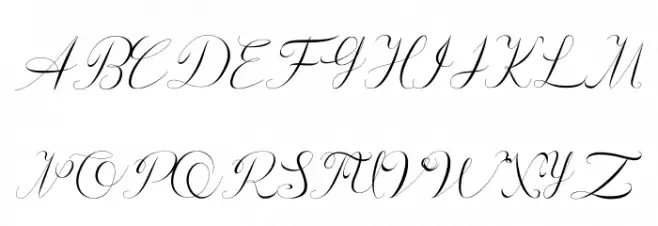 Athenia Font Litere mari