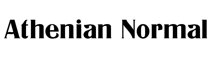 Athenian Normal  免费字体下载
