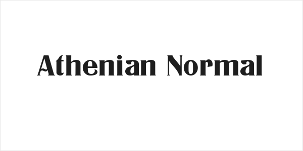 Athenian Normal Logo