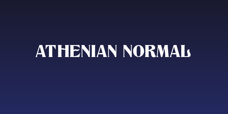 Athenian Normal Social Header