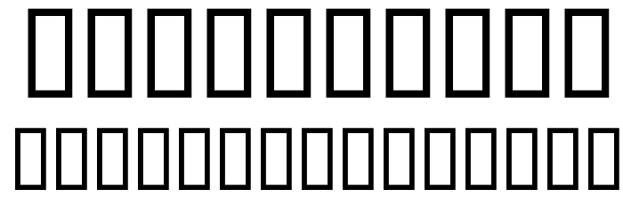 Athenian Font OTHER CHARS