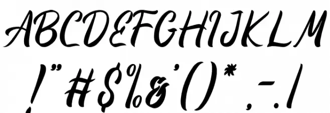 Athenic Font OTHER CHARS