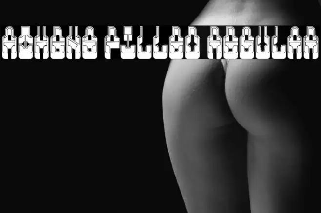 Athens Filled Regular Font examples