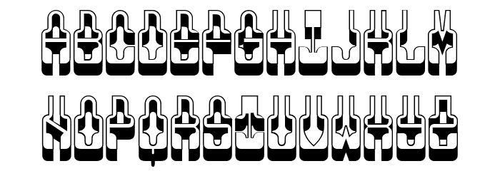 Athens Hollow Regular Font OTHER CHARS
