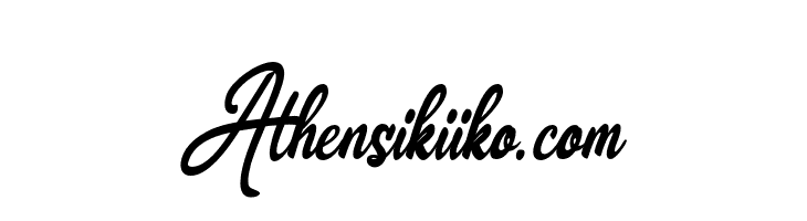 Athens ikiiko.com  नि: शुल्क फ़ॉन्ट्स डाउनलोड