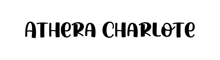 Athera Charlote  フリーフォントのダウンロード