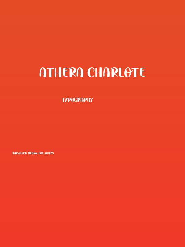 Athera Charlote Poster
