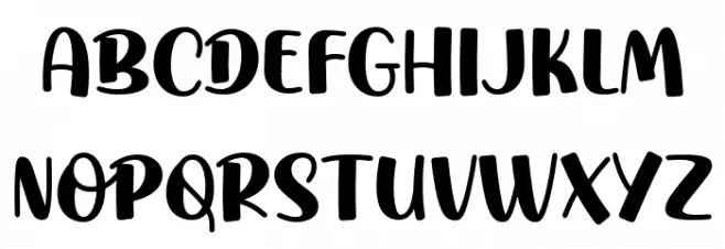 AtheraCharlote Schriftart Groß