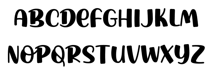 AtheraCharlote Font LOWERCASE
