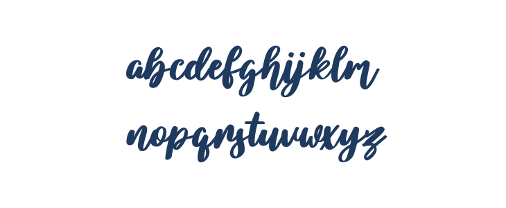 Atherist Free Regular Lowercase