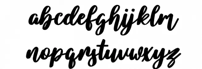 Atherist Free Regular خط أحرف صغيرة