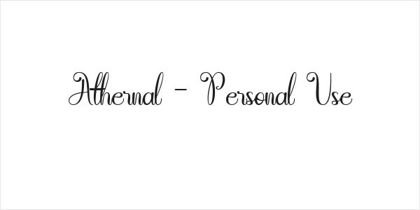 Athernal - Personal Use Logo