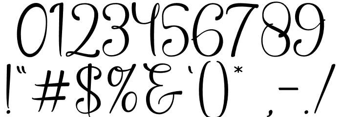 AthernalPersonalUse Font OTHER CHARS