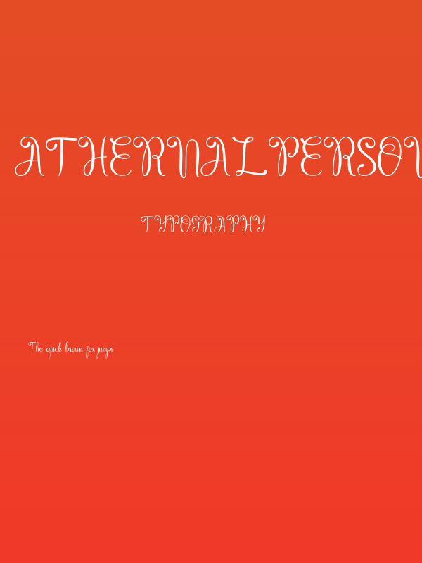 AthernalPersonalUse Poster