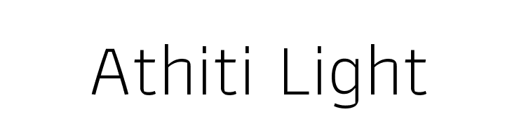 Athiti Light  नि: शुल्क फ़ॉन्ट्स डाउनलोड
