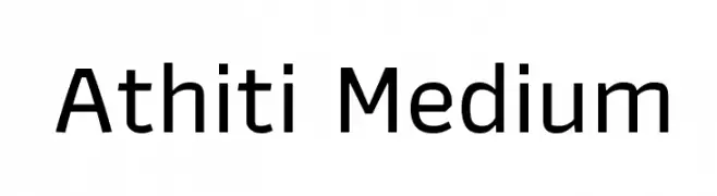 Athiti Medium  フリーフォントのダウンロード