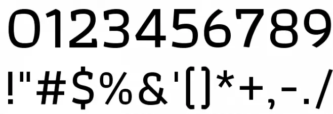 Athiti Medium Font OTHER CHARS