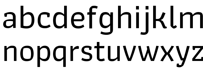 Athiti Medium Font LOWERCASE