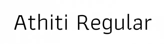Athiti Regular  フリーフォントのダウンロード