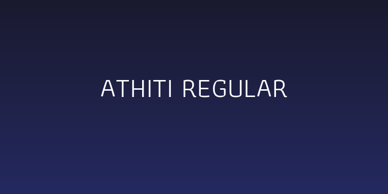 Athiti Regular Social Header