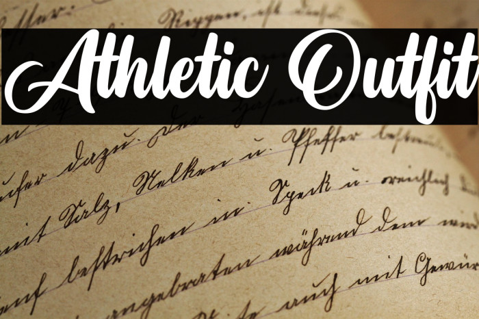 Athletic Outfit Example 3