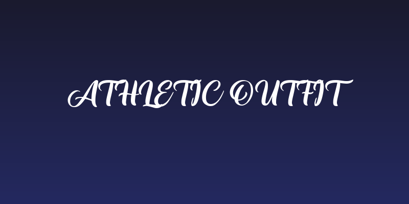Athletic Outfit Social Header