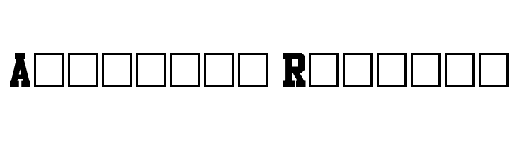 Athletic Regular Font