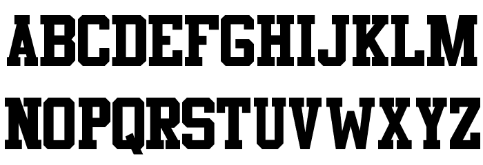 Athletic Font