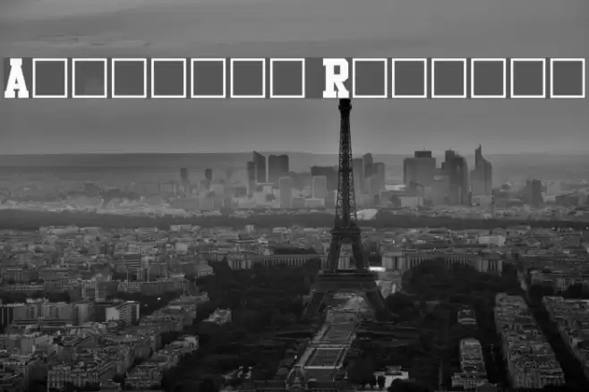 Athletic Regular Font examples