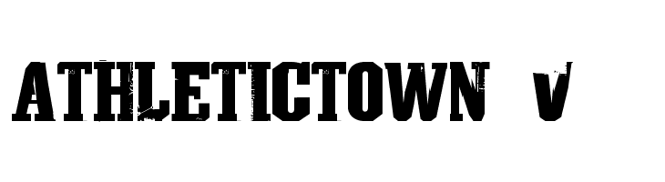 AthleticTown v0.1  Free Fonts Download