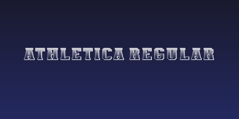 Athletica Regular Social Header