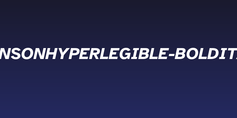 AtkinsonHyperlegible-BoldItalic Social Header