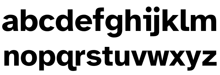 AtkinsonHyperlegible-Bold Font LOWERCASE