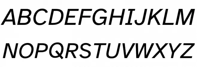 AtkinsonHyperlegible-Italic Fonte MAIÚSCULAS