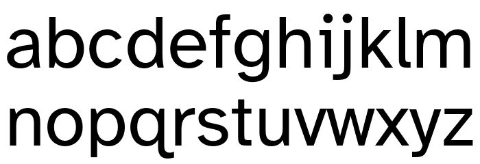 AtkinsonHyperlegible-Regular Font LOWERCASE