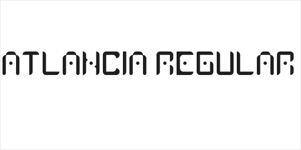 Atlancia Regular Logo
