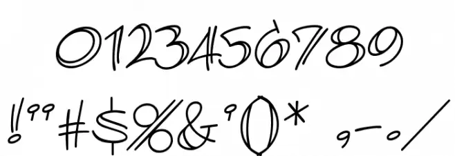 AtlandSketches BB Font OTHER CHARS