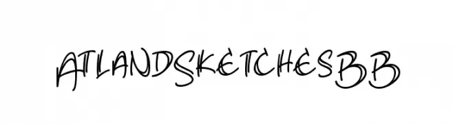 AtlandSketchesBB  Скачать бесплатные шрифты