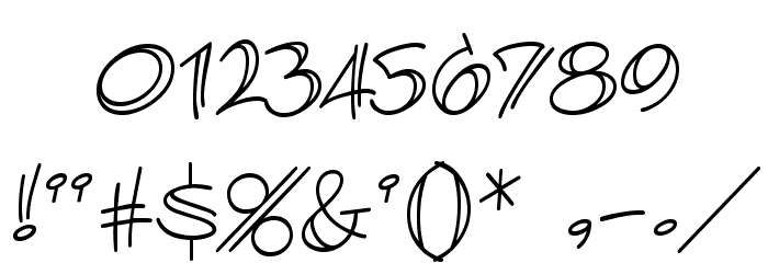 AtlandSketchesBB Font OTHER CHARS