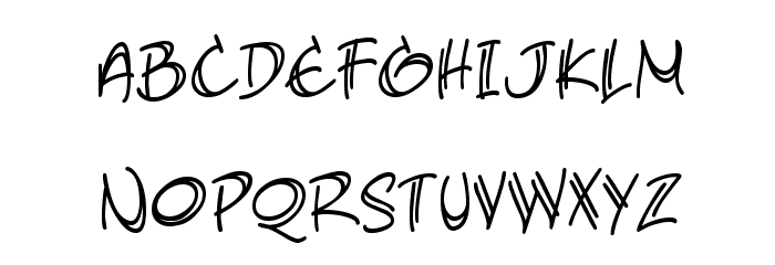 AtlandSketchesBB Font LOWERCASE