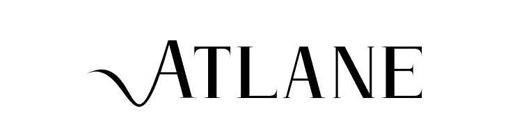 Atlane  免费字体下载