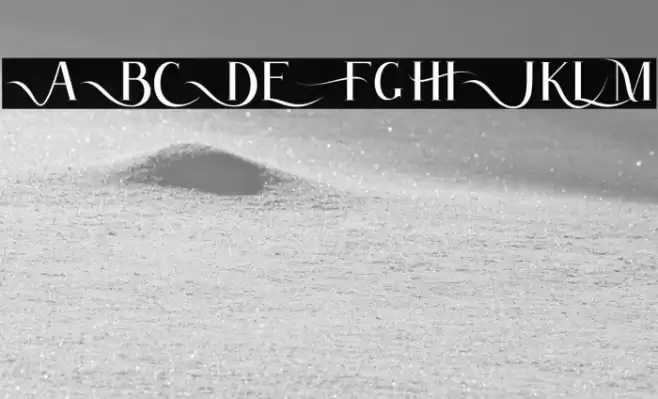 Atlane Font examples